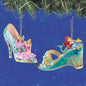 Disney Once Upon A Slipper Ornament #3 Bradford Exchange Ornament Set