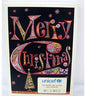 Hallmark URS5215 Unicef Black With Multi-color Merry Christmas