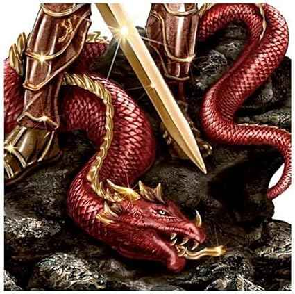 The Bradford Exchange Michael: Triumphant Warrior Sculpture with Howard David Johnson Artwork