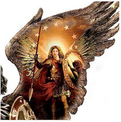 The Bradford Exchange Michael: Triumphant Warrior Sculpture with Howard David Johnson Artwork