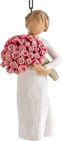 Willow Tree Abundance Ornament, Sculpted Hand-Painted Figure