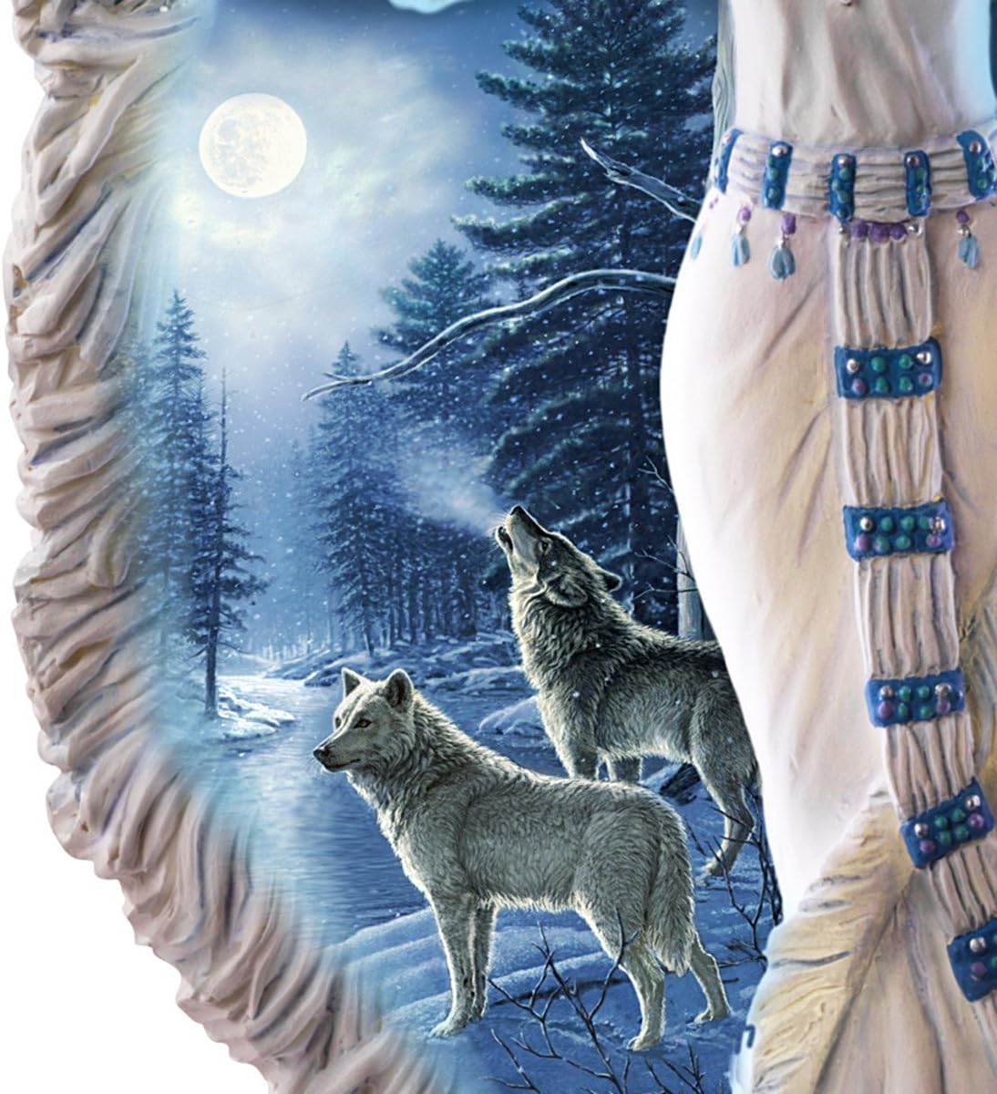 The Bradford Exchange James Meger Native American Inspired Sky Prayer Illuminated Sculpture