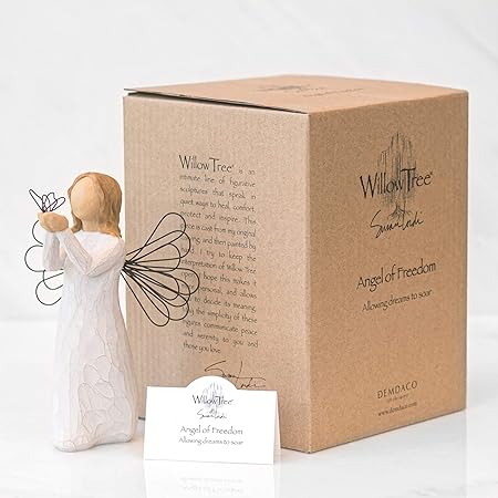 Willow Tree Angel of Freedom, Sculpted Hand-Painted Figure