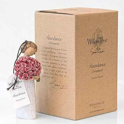 Willow Tree Abundance Ornament, Sculpted Hand-Painted Figure