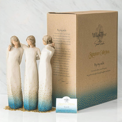 Willow Tree by My Side, Sculpted Hand-Painted Figure