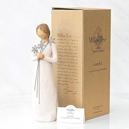 Willow Tree Grateful, Sculpted Hand-Painted Figure