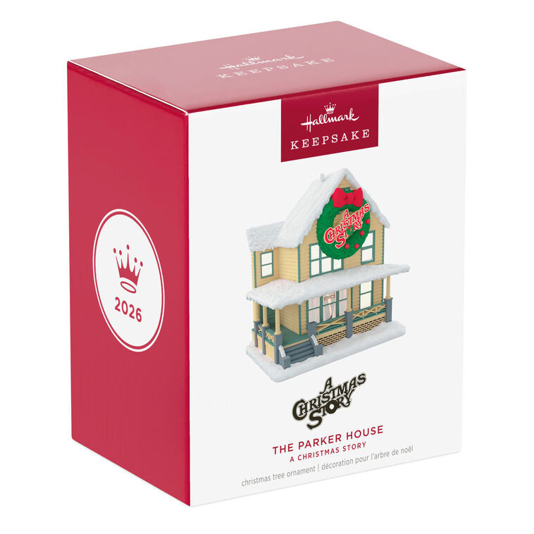 Hallmark 2026 Christmas Ornament A Christmas Story The Parker House