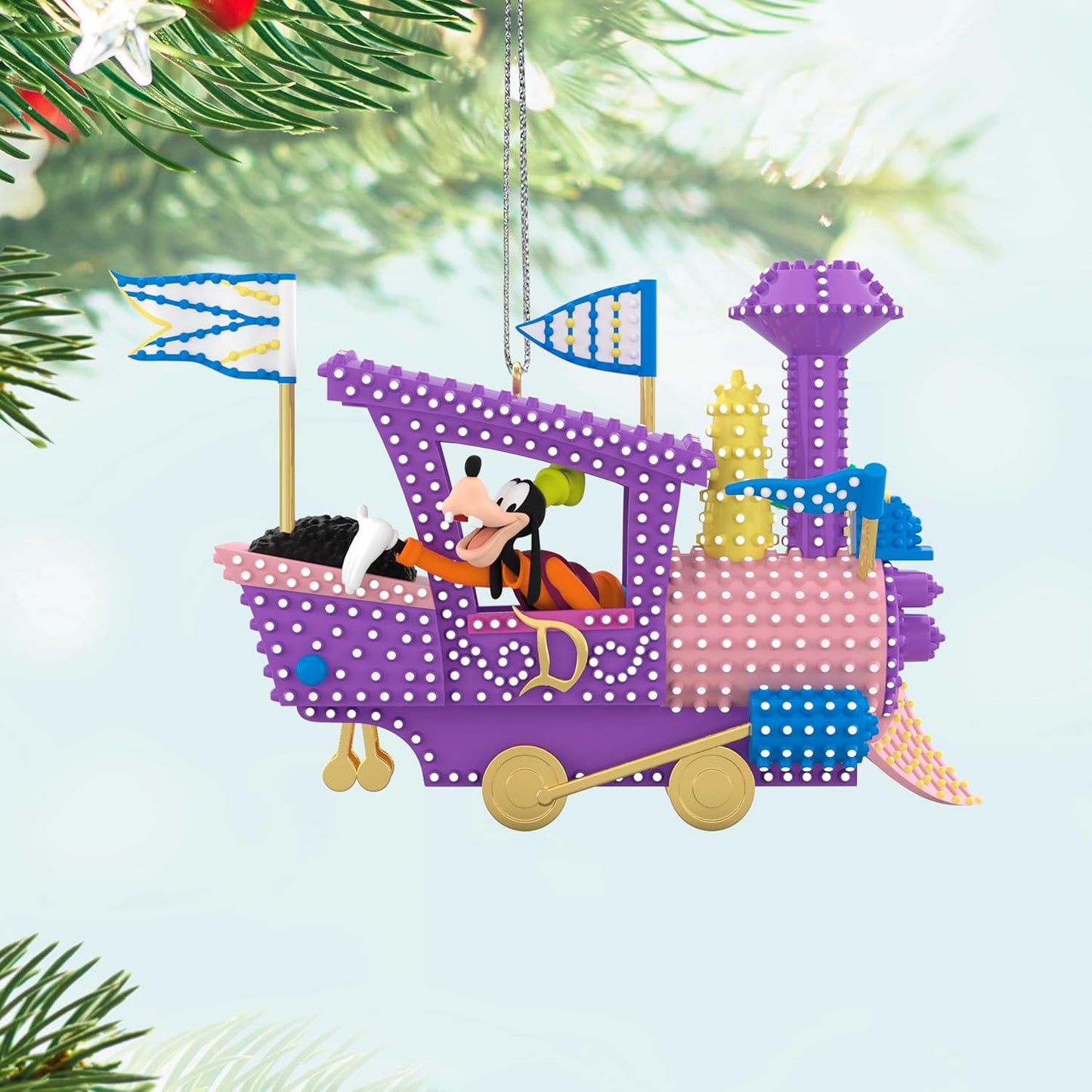 Hallmark Keepsake Christmas Ornament 2025, Disney Mickey and Friends Disney's Electrical Parade Musical With Light, Gifts for Disney Fans - BCGiftMall