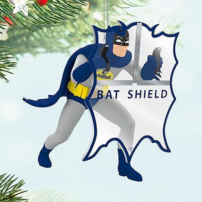 Hallmark Keepsake Christmas Ornament 2025, Batman The Classic TV Series Behind The Bat-Shield, Gifts for DC Comics Fans - BCGiftMall