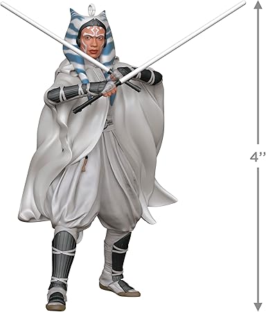 Hallmark Keepsake Christmas Ornament 2025, Star Wars: Ahsoka Ahsoka Tano, Gifts for Star Wars Fans - BCGiftMall