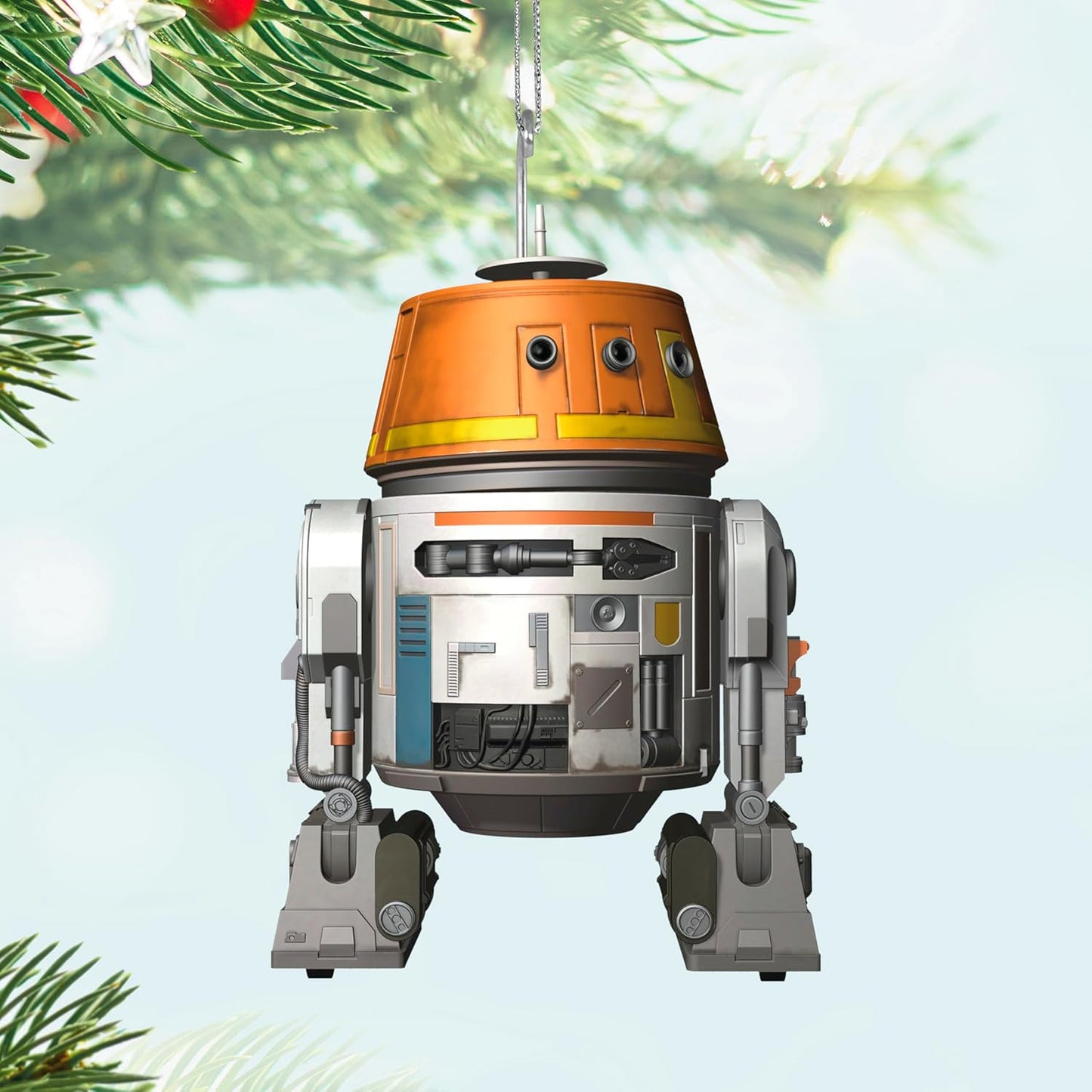 Hallmark Keepsake Christmas Ornament 2025, Star Wars: Ahsoka Chopper with Sound, Gifts for Star Wars Fans - BCGiftMall