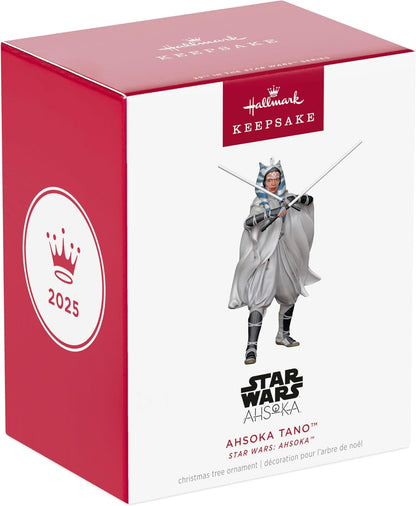 Hallmark Keepsake Christmas Ornament 2025, Star Wars: Ahsoka Ahsoka Tano, Gifts for Star Wars Fans - BCGiftMall