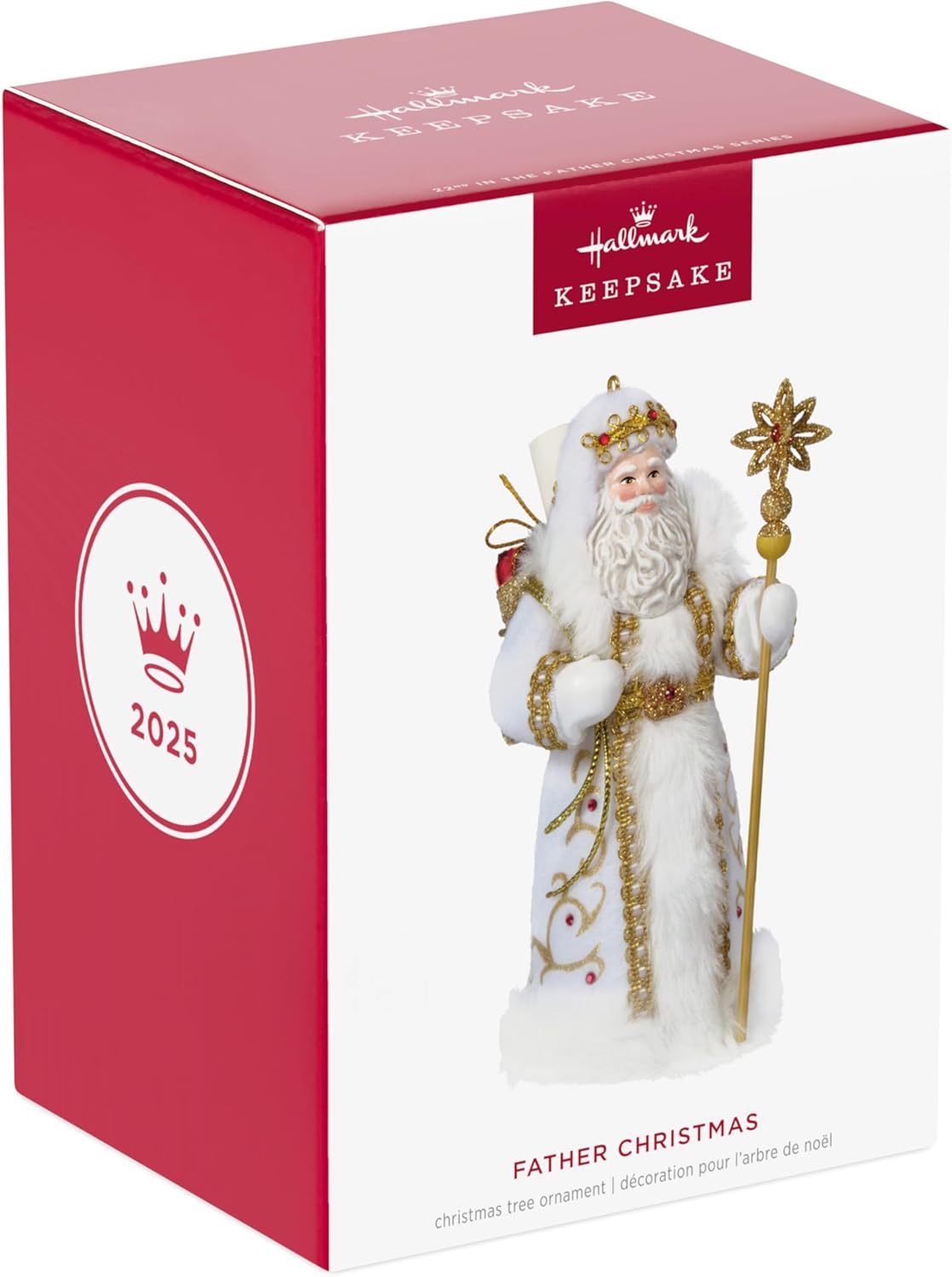 Hallmark Keepsake Christmas Ornament 2025, Father Christmas, Santa Collectors Gifts - BCGiftMall