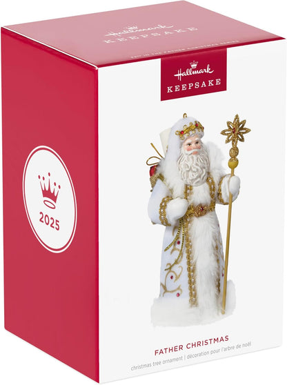 Hallmark Keepsake Christmas Ornament 2025, Father Christmas, Santa Collectors Gifts - BCGiftMall