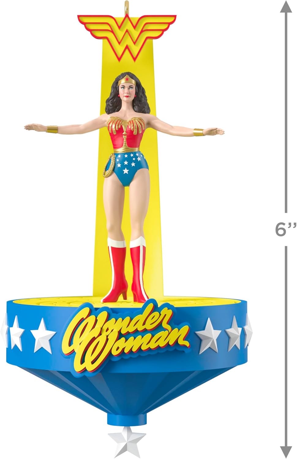 Hallmark Keepsake Christmas Ornament 2025, DC Wonder Woman Musical with Motion, Gifts for DC Comics Fans - BCGiftMall