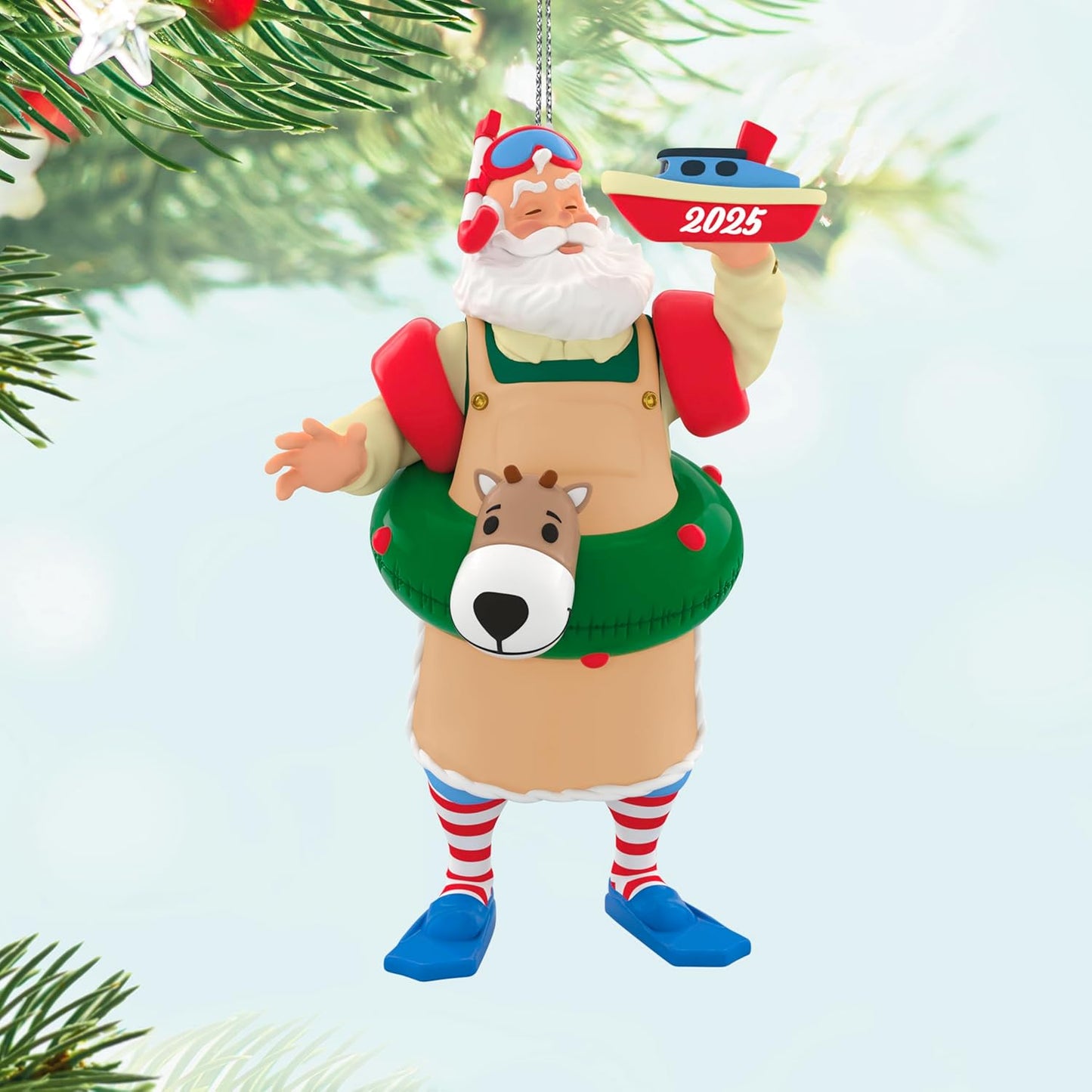 Hallmark Keepsake Christmas Ornament 2025, Toymaker Santa 2025, Santa Collectors Gifts - BCGiftMall