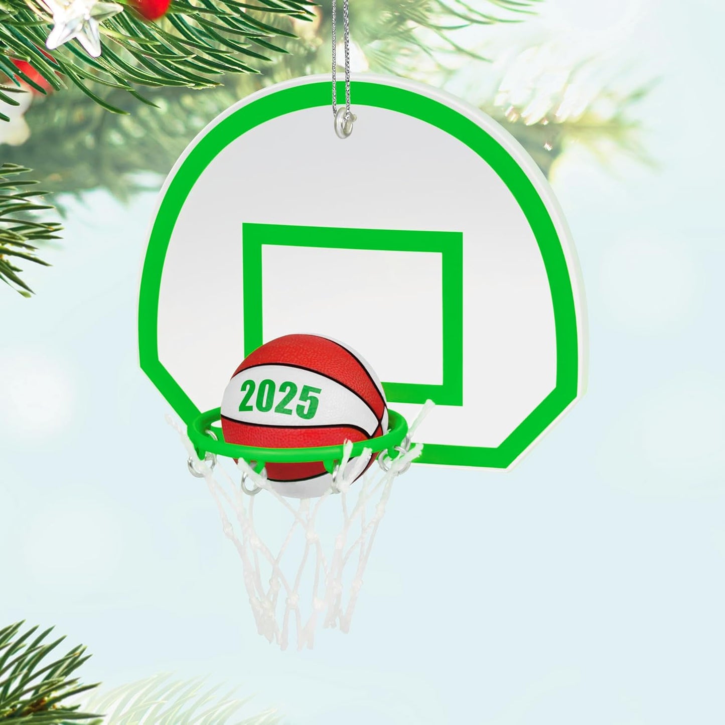Hallmark Keepsake Christmas Ornament 2025, Basketball Star 2025, Gifts for Sports Fans - BCGiftMall