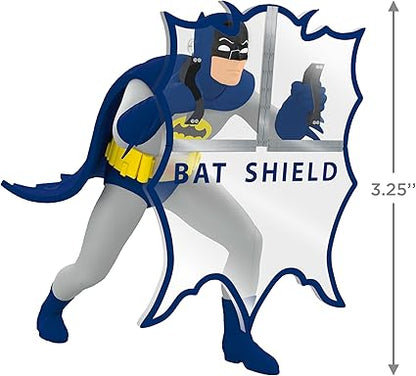Hallmark Keepsake Christmas Ornament 2025, Batman The Classic TV Series Behind The Bat-Shield, Gifts for DC Comics Fans - BCGiftMall