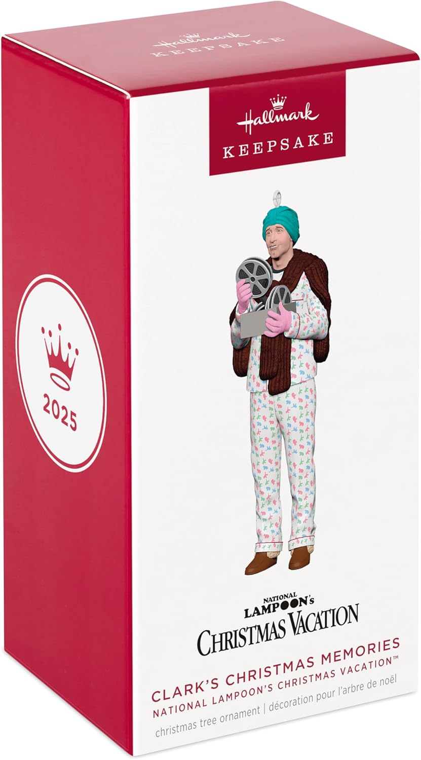 Hallmark Keepsake Christmas Ornament 2025, National Lampoon's Christmas Vacation Clark's Memories - BCGiftMall