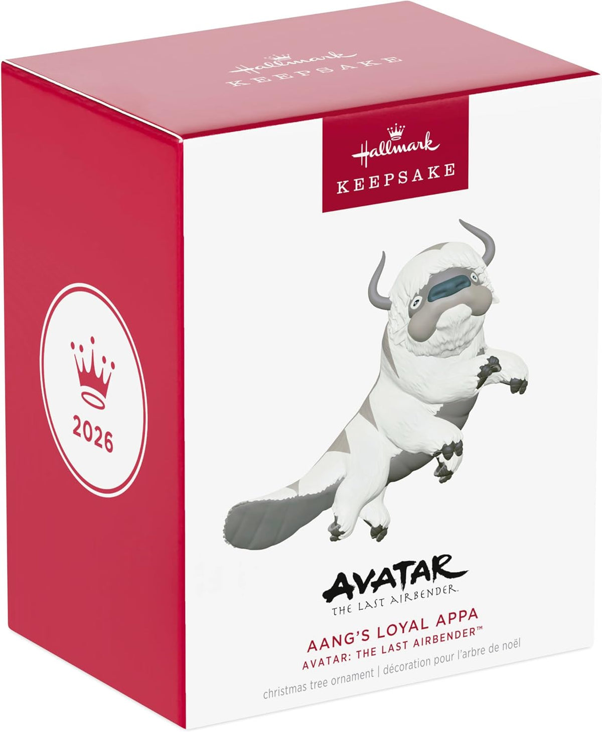 Hallmark Keepsake Christmas Ornament 2026, Avatar: The Last Airbender Aang's Loyal Appa, Anime Gifts
