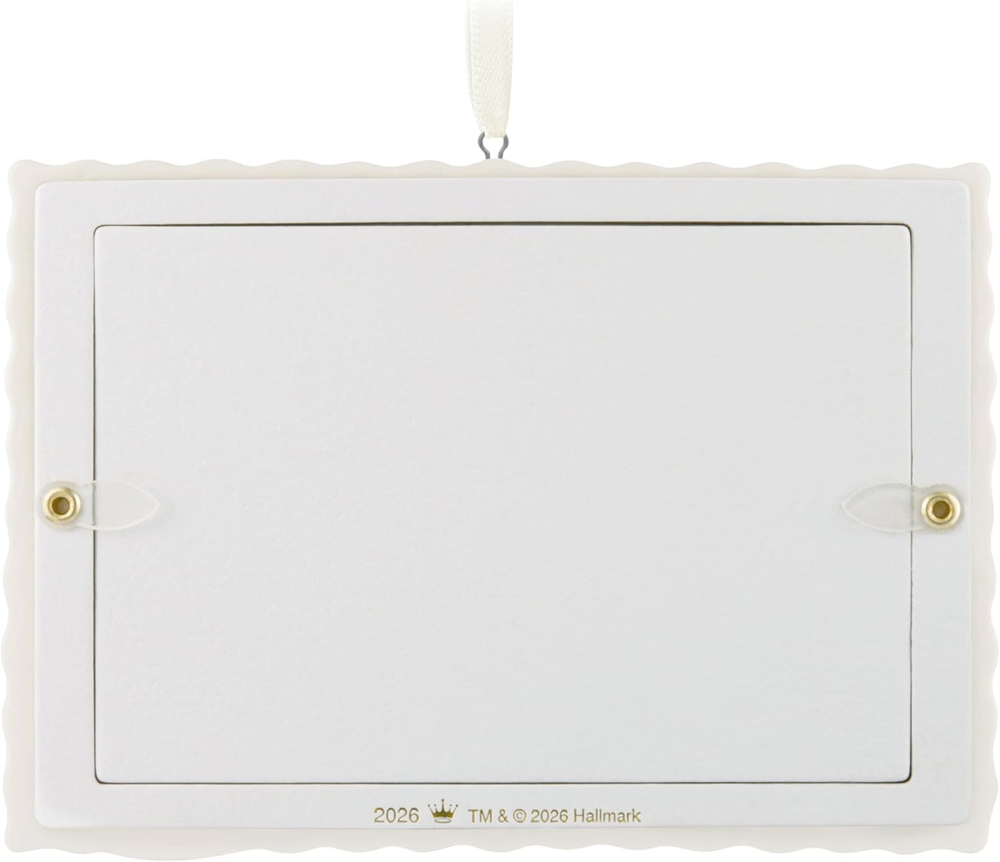 Hallmark Keepsake Christmas Ornament 2026, Already Rocking Our World 2026 Photo Frame, Porcelain, New Baby Gifts