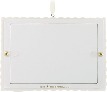 Hallmark Keepsake Christmas Ornament 2026, Already Rocking Our World 2026 Photo Frame, Porcelain, New Baby Gifts