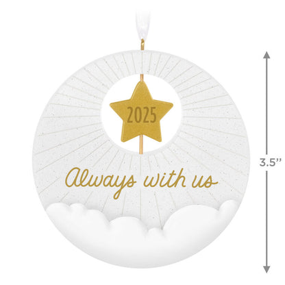 Hallmark Keepsake Christmas Ornament 2025, Always with Us 2025, Remembrance Gifts - BCGiftMall