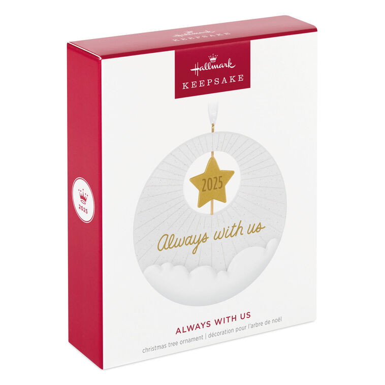 Hallmark Keepsake Christmas Ornament 2025, Always with Us 2025, Remembrance Gifts - BCGiftMall