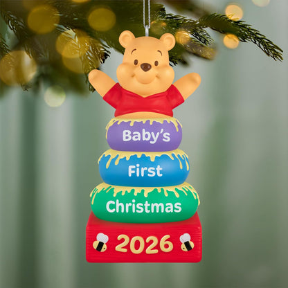 Hallmark Keepsake Christmas Ornament 2026, Disney Winnie the Pooh Baby's First Christmas, Gifts for Disney Fans