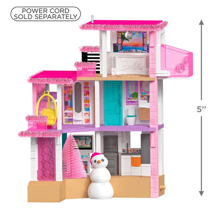 Hallmark Keepsake Christmas Ornament 2025, Barbie Merriest Dream House Musical with Light, Gifts for Barbie Fans - BCGiftMall