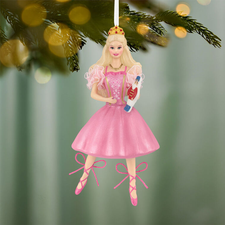 2026 Hallmark Christmas Barbie in the Nutcracker 25th Anniversary Porcelain and Fabric Ornament