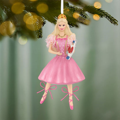 2026 Hallmark Christmas Barbie in the Nutcracker 25th Anniversary Porcelain and Fabric Ornament