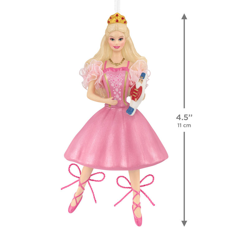2026 Hallmark Christmas Barbie in the Nutcracker 25th Anniversary Porcelain and Fabric Ornament