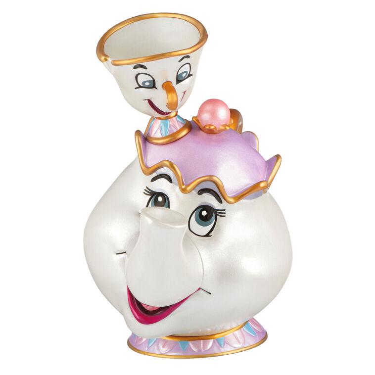 Hallmark 2026 Christmas Disney Beauty and the Beast 35th Anniversary Mrs. Potts and Chip Ornament