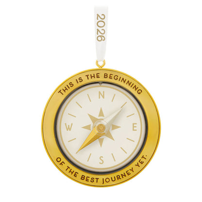 Hallmark Christmas Ornament The Best Journey 2026 Metal Ornament