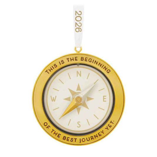 Hallmark Christmas Ornament The Best Journey 2026 Metal Ornament