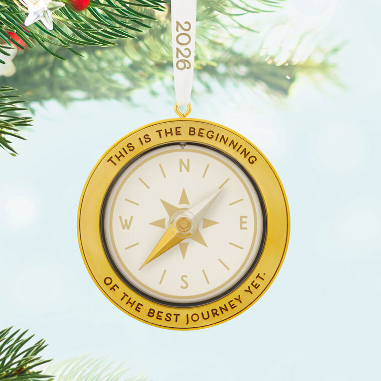Hallmark Christmas Ornament The Best Journey 2026 Metal Ornament