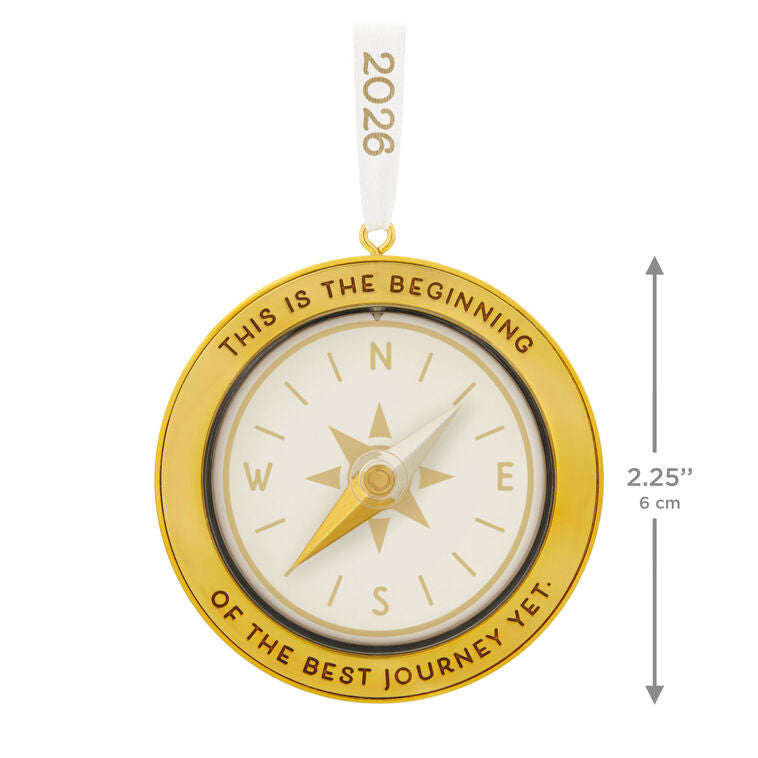 Hallmark Christmas Ornament The Best Journey 2026 Metal Ornament
