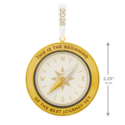 Hallmark Christmas Ornament The Best Journey 2026 Metal Ornament