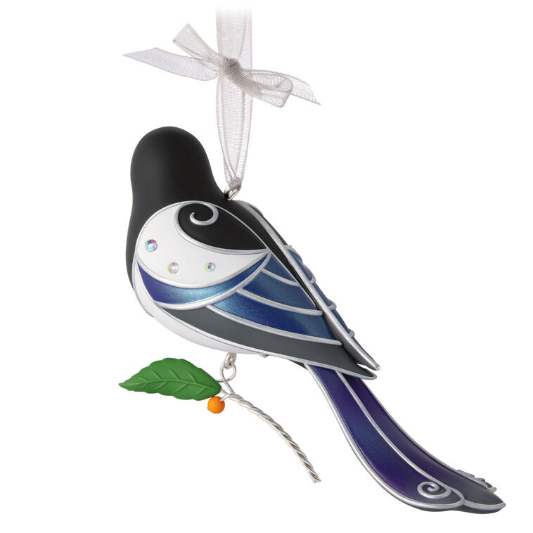 Hallmark 2026 Christmas Ornament The Beauty of Birds Black-Billed Magpie