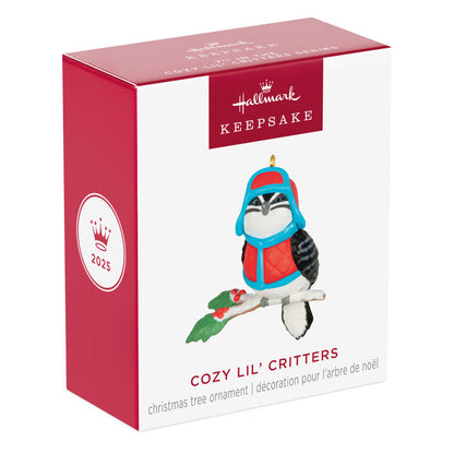 Hallmark Keepsake Christmas 2025 Mini Cozy Lil' Critters Ornament, 1"