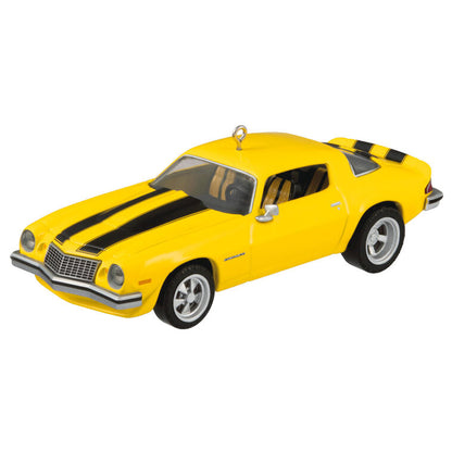 Hallmark Keepsake Christmas Ornament 2025, The Car's The Star Transformers 1976 Chevrolet Camaro Bumblebee, Metal, Movie Gifts - BCGiftMall