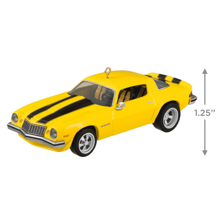 Hallmark Keepsake Christmas Ornament 2025, The Car's The Star Transformers 1976 Chevrolet Camaro Bumblebee, Metal, Movie Gifts - BCGiftMall