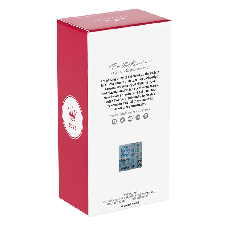 Hallmark Keepsake Christmas Ornament 2025, The Car's The Star Transformers 1976 Chevrolet Camaro Bumblebee, Metal, Movie Gifts - BCGiftMall