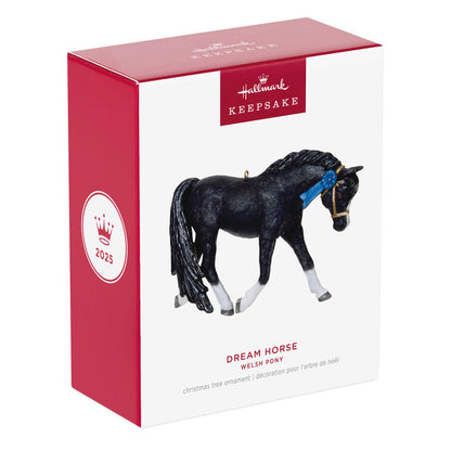 Hallmark Keepsake Christmas Ornament 2025, Welsh Pony Dream Horse, Gifts for Animal Lovers - BCGiftMall