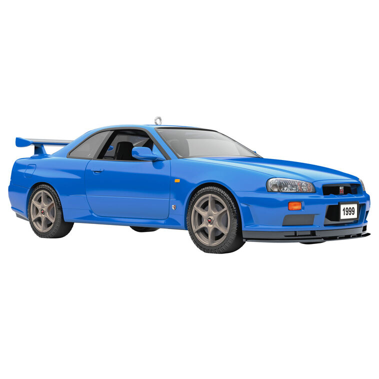 Hallmark Limited Edition 1999 Nissan Skyline GT-R 2025 Metal Ornament - BCGiftMall