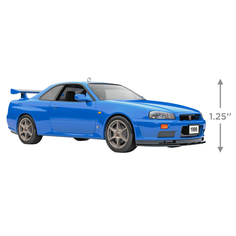 Hallmark Limited Edition 1999 Nissan Skyline GT-R 2025 Metal Ornament - BCGiftMall