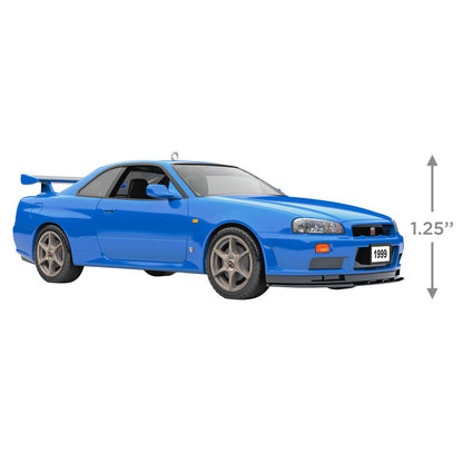 Hallmark Limited Edition 1999 Nissan Skyline GT-R 2025 Metal Ornament - BCGiftMall