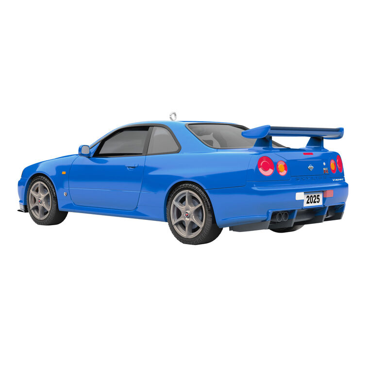 Hallmark Limited Edition 1999 Nissan Skyline GT-R 2025 Metal Ornament - BCGiftMall