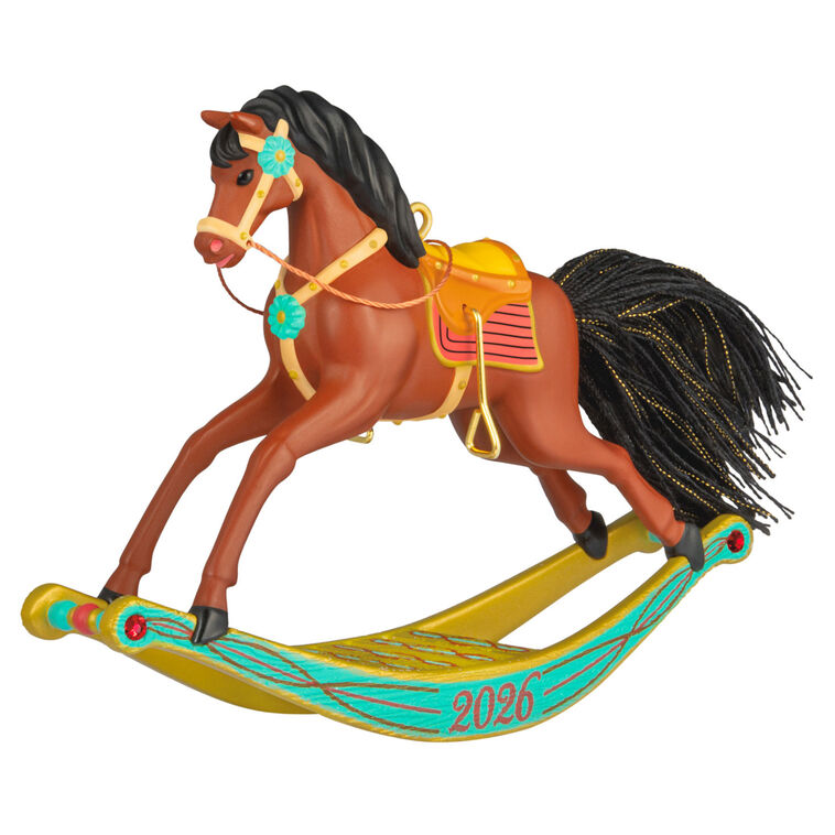2026 Hallmark Christmas Ornament Rocking Horse Memories